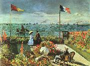 Claude Monet Terrace at St Adresse oil painting picture wholesale